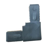 уголок пластик сер