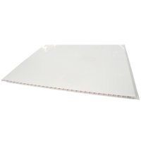 Панель ПВХ белая глянцевая 250 8 3000